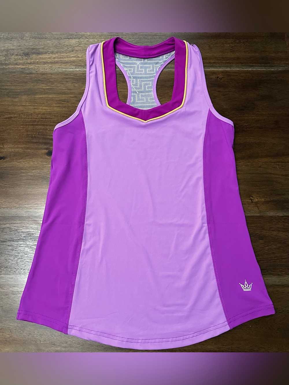 Crowned Athletics Greek Goddess Megara Flow Tank XS
